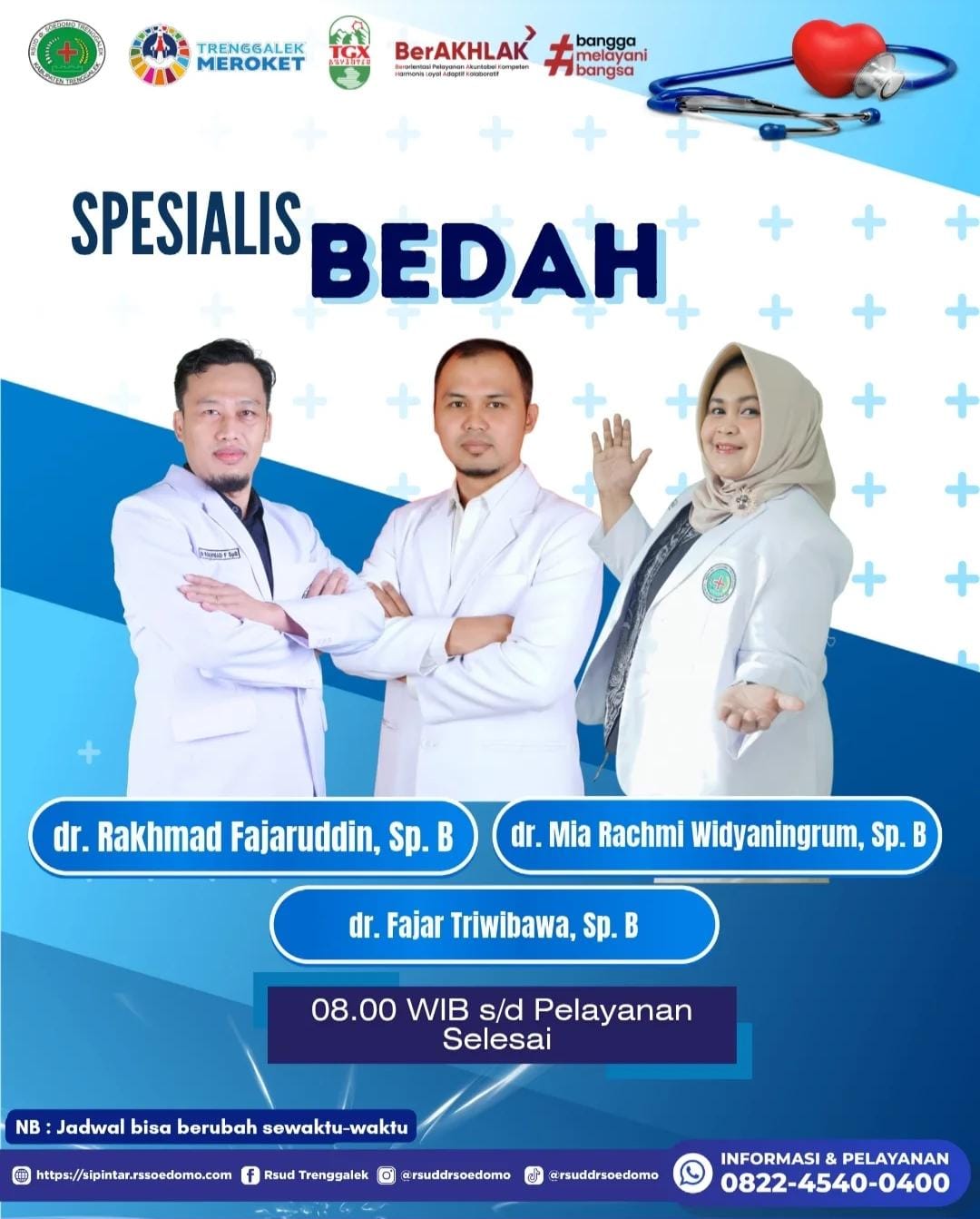 Jadwal Spesialis Bedah