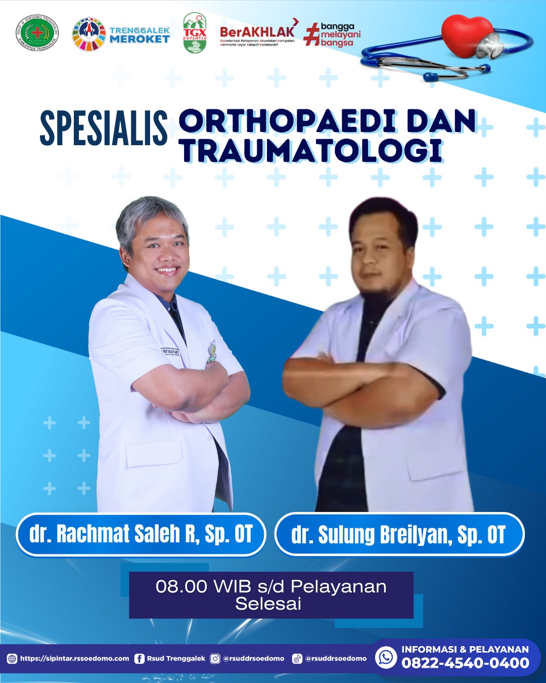 Jadwal Spesialis Orthopedi & Traumatologi